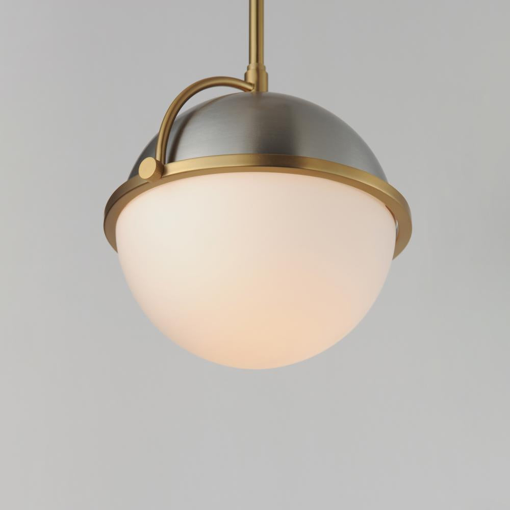 Maxim Lighting DUKE 12411SWSNSBR Pendant - Satin Nickel Satin Brass