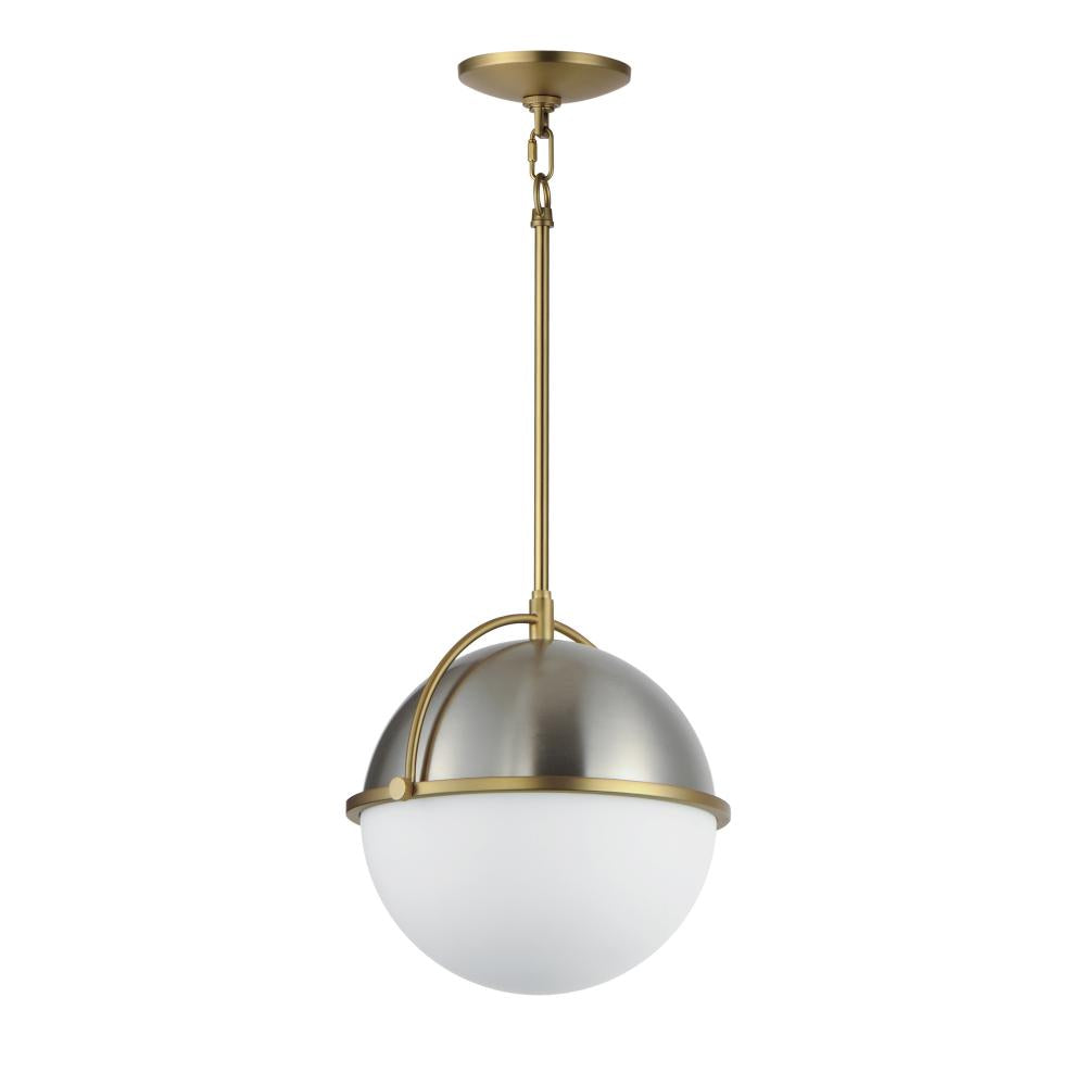 Maxim Lighting DUKE 12412SWSNSBR Pendant - Satin Nickel Satin Brass