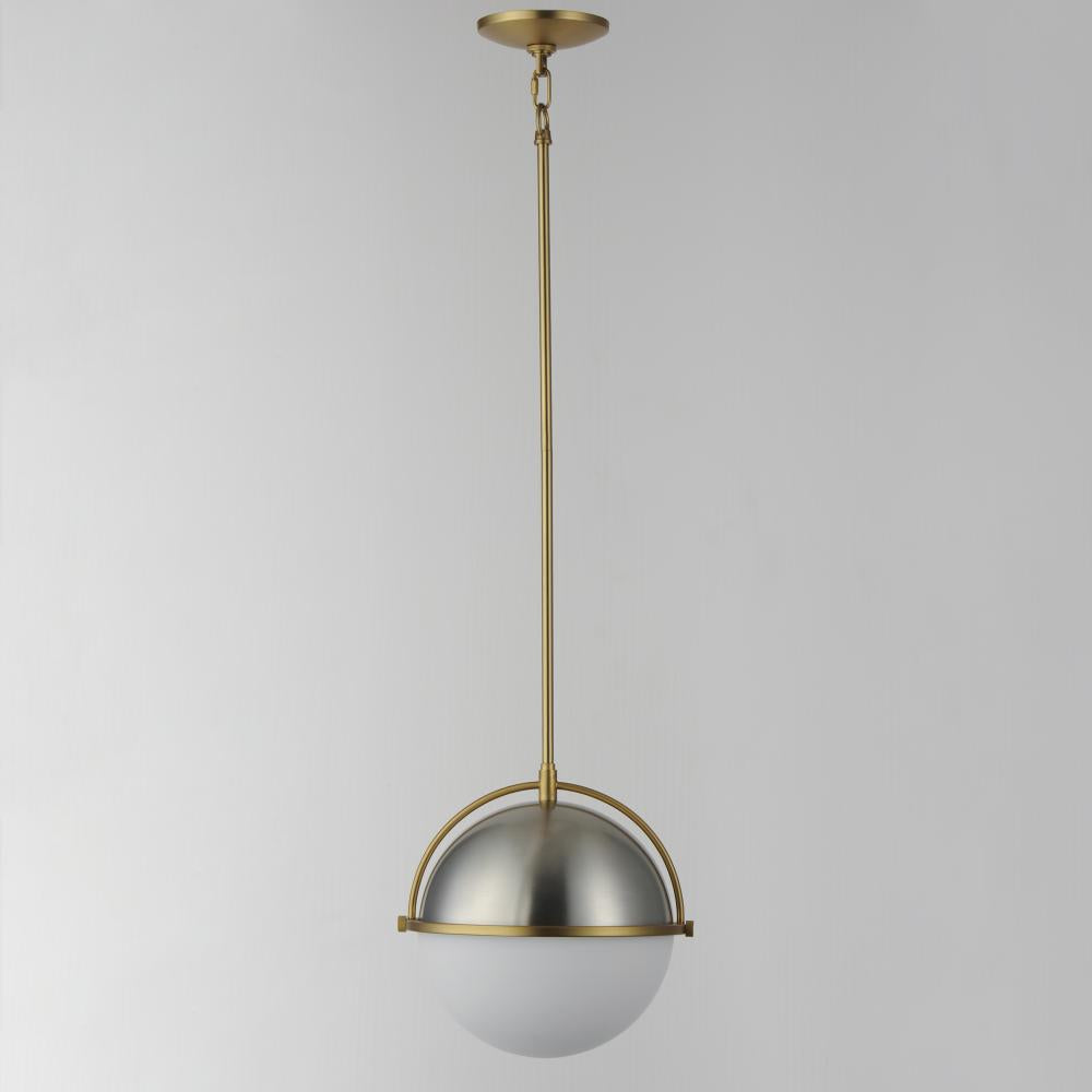 Maxim Lighting DUKE 12412SWSNSBR Pendant - Satin Nickel Satin Brass