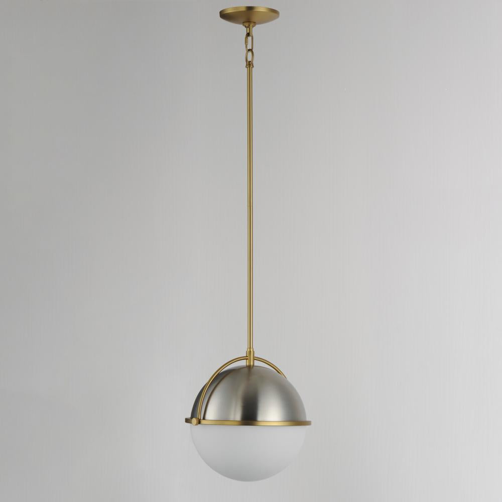 Maxim Lighting DUKE 12412SWSNSBR Pendant - Satin Nickel Satin Brass