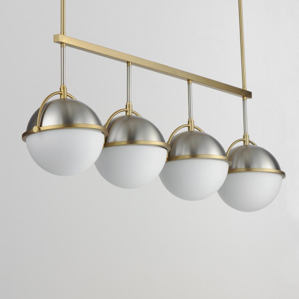 Maxim Lighting DUKE 12414SWSNSBR Pendant - Satin Nickel Satin Brass