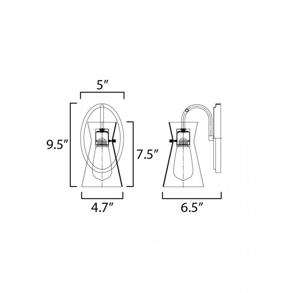 Maxim Lighting AVA 12481CLPC Bathroom Fixture - Chrome