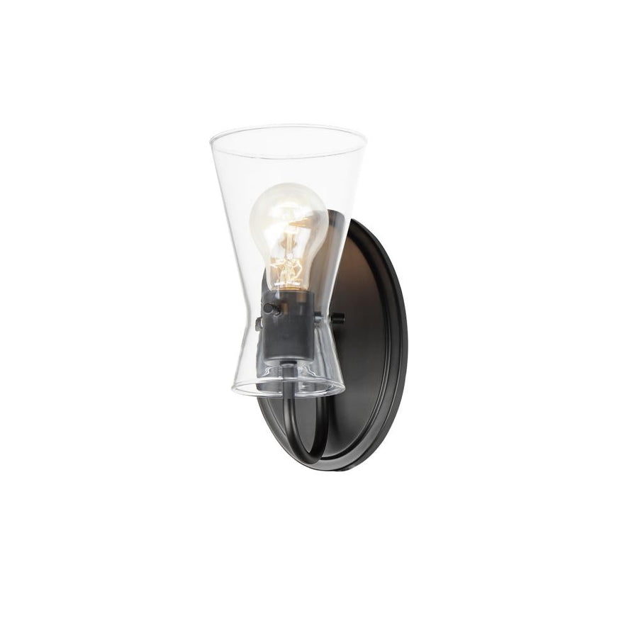 Maxim Lighting 12481CLBK Ava 5 Inch Bathroom Vanity - Black
