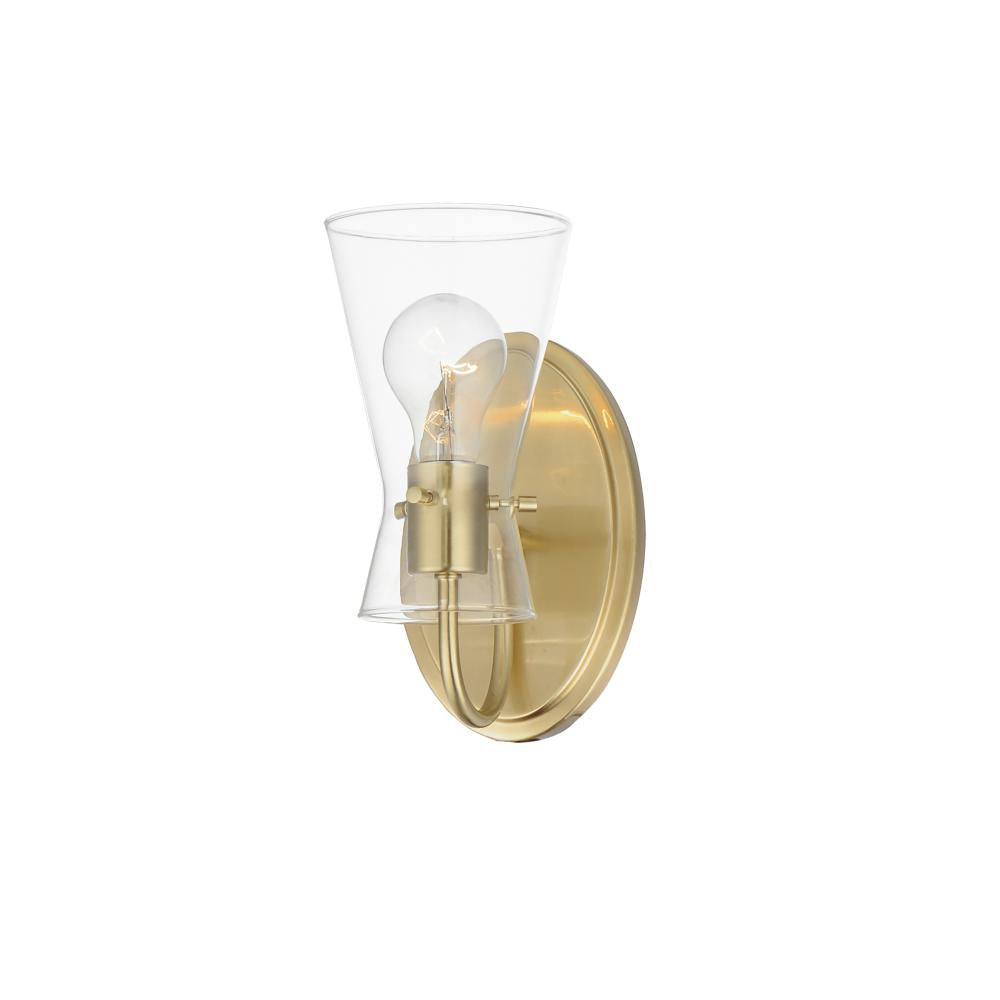 Maxim Lighting AVA 12481CLNAB Bathroom Fixture - Brass