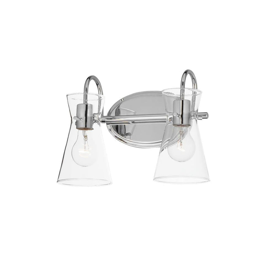 Maxim Lighting 12482CLPC Ava 13.5 Inch Bathroom Vanity - Polished Chrome