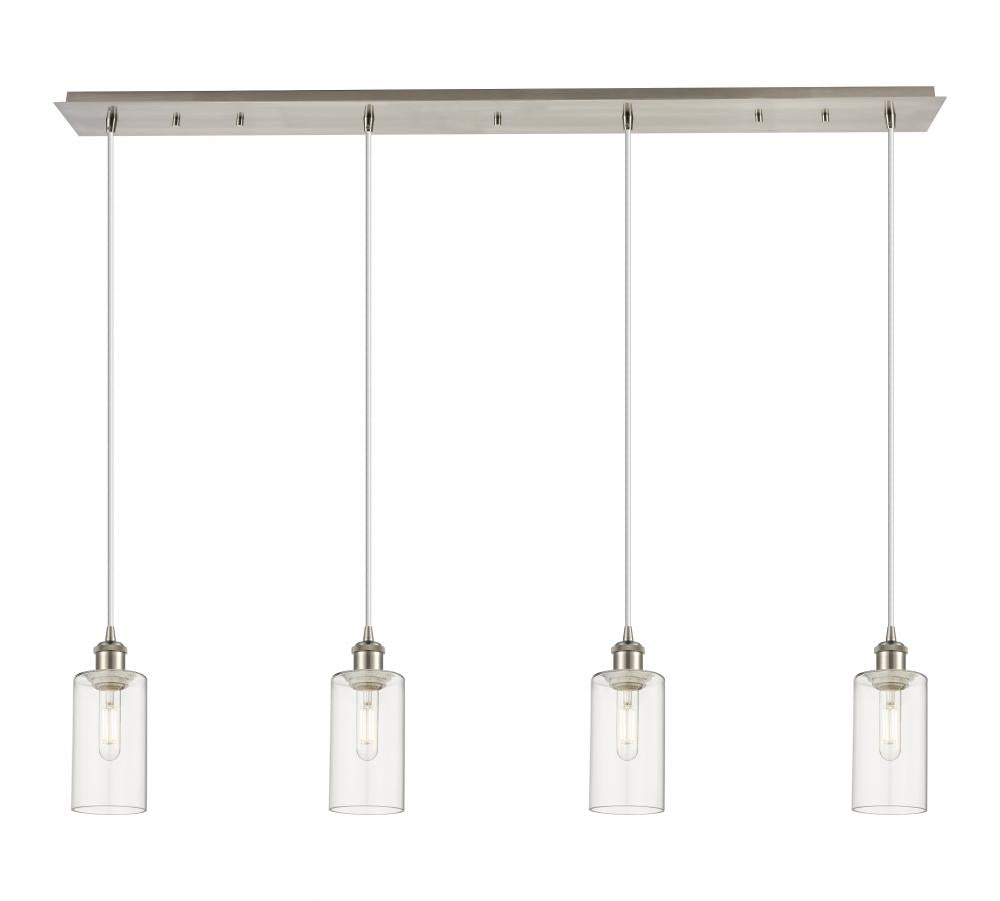 Innovations Lighting 124B-4P-SN-G434-7CL Pendant Art Deco - Damp Rated