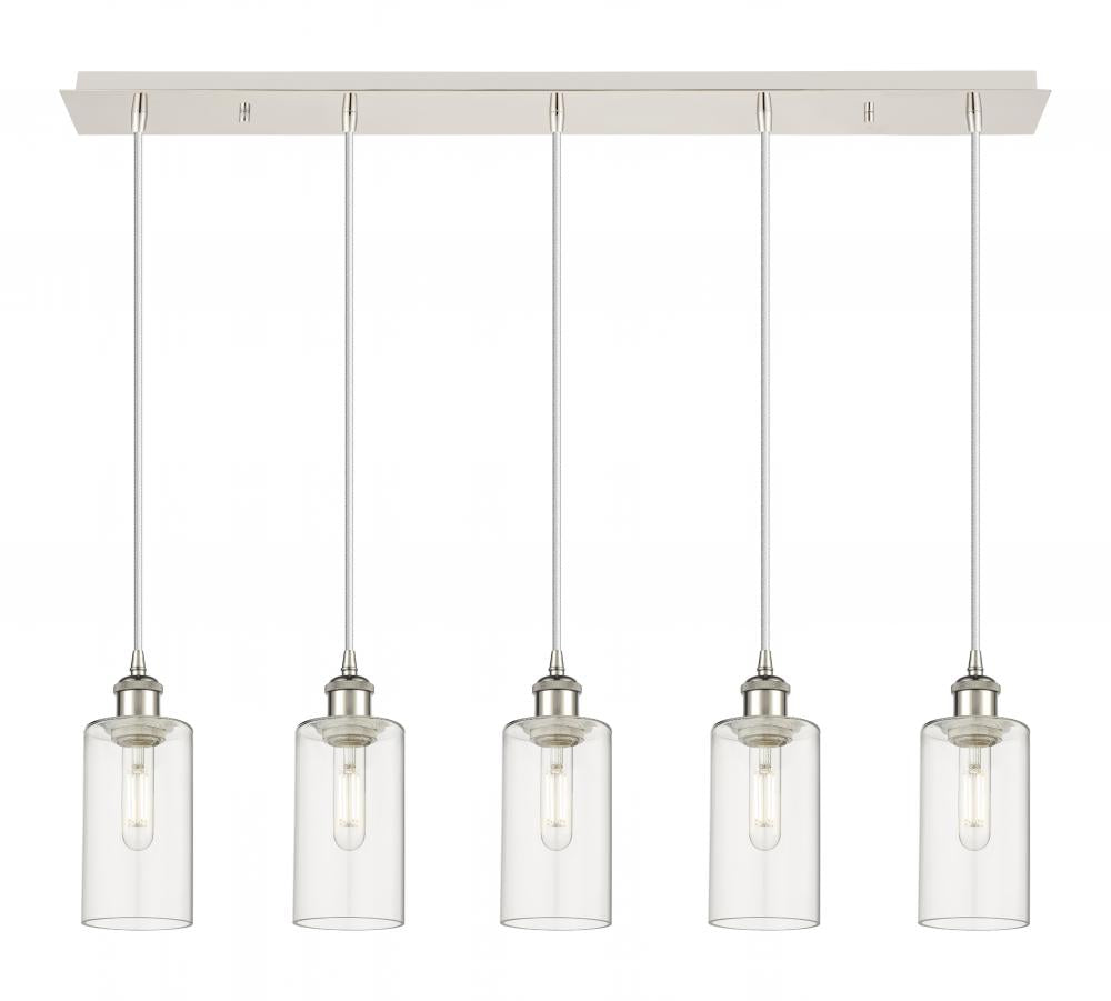 Innovations Lighting 125B-5P-PN-G434-7CL Pendant Art Deco - Damp Rated