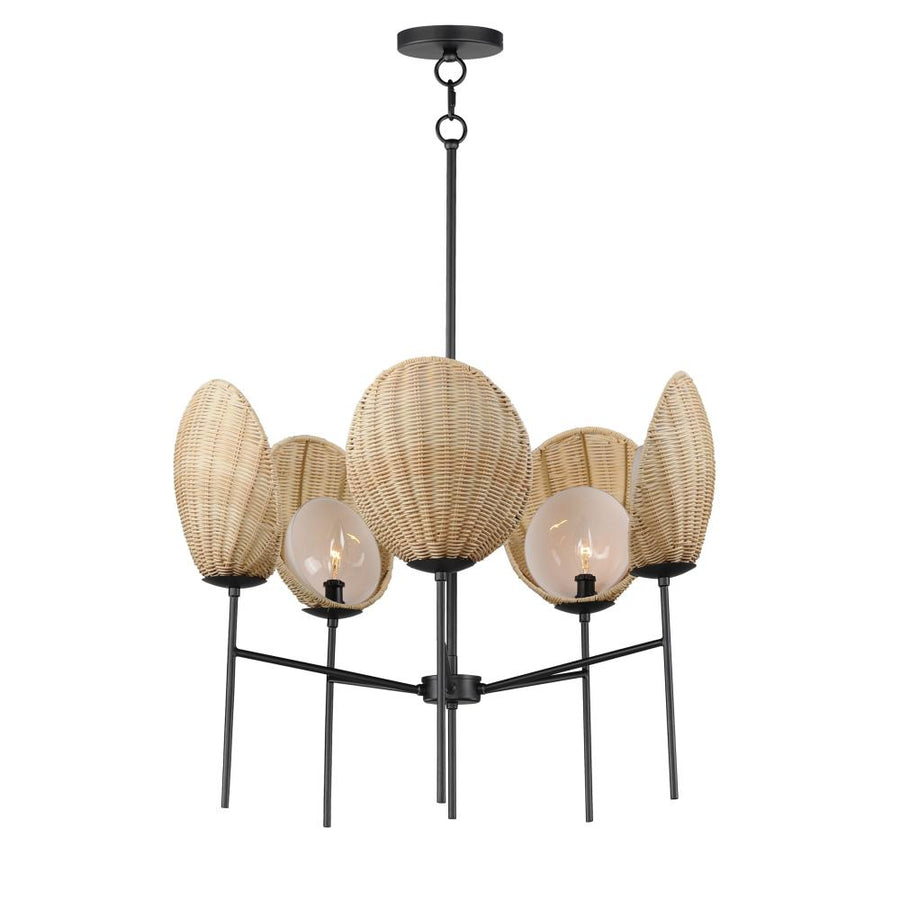 Maldives 26 Inch Chandelier – Black