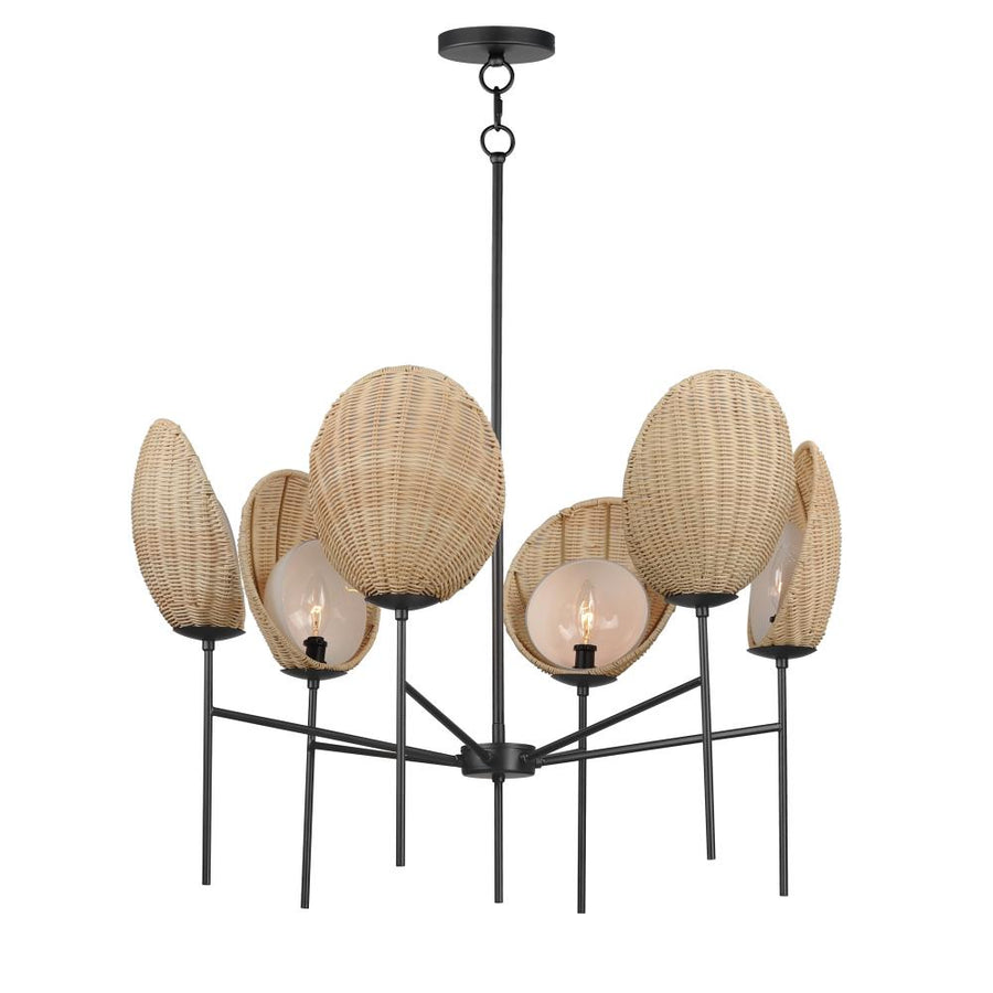 Maldives 32 Inch Chandelier – Black