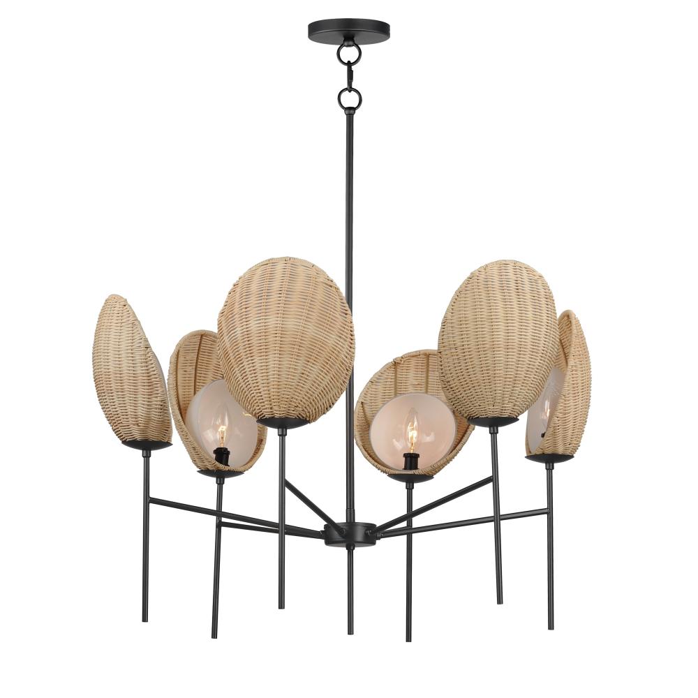 Maldives 32 Inch Chandelier – Black