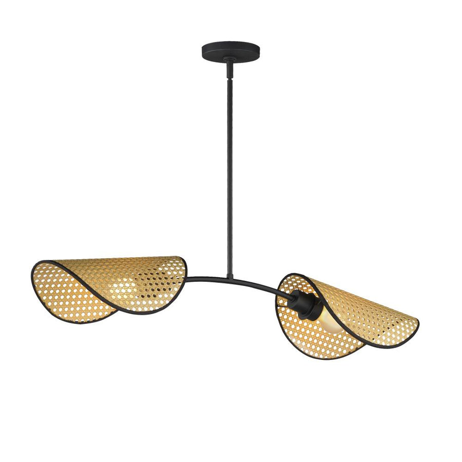 Maxim Lighting 12632NABK Bonnet 34.5 Inch Linear Pendant – Black