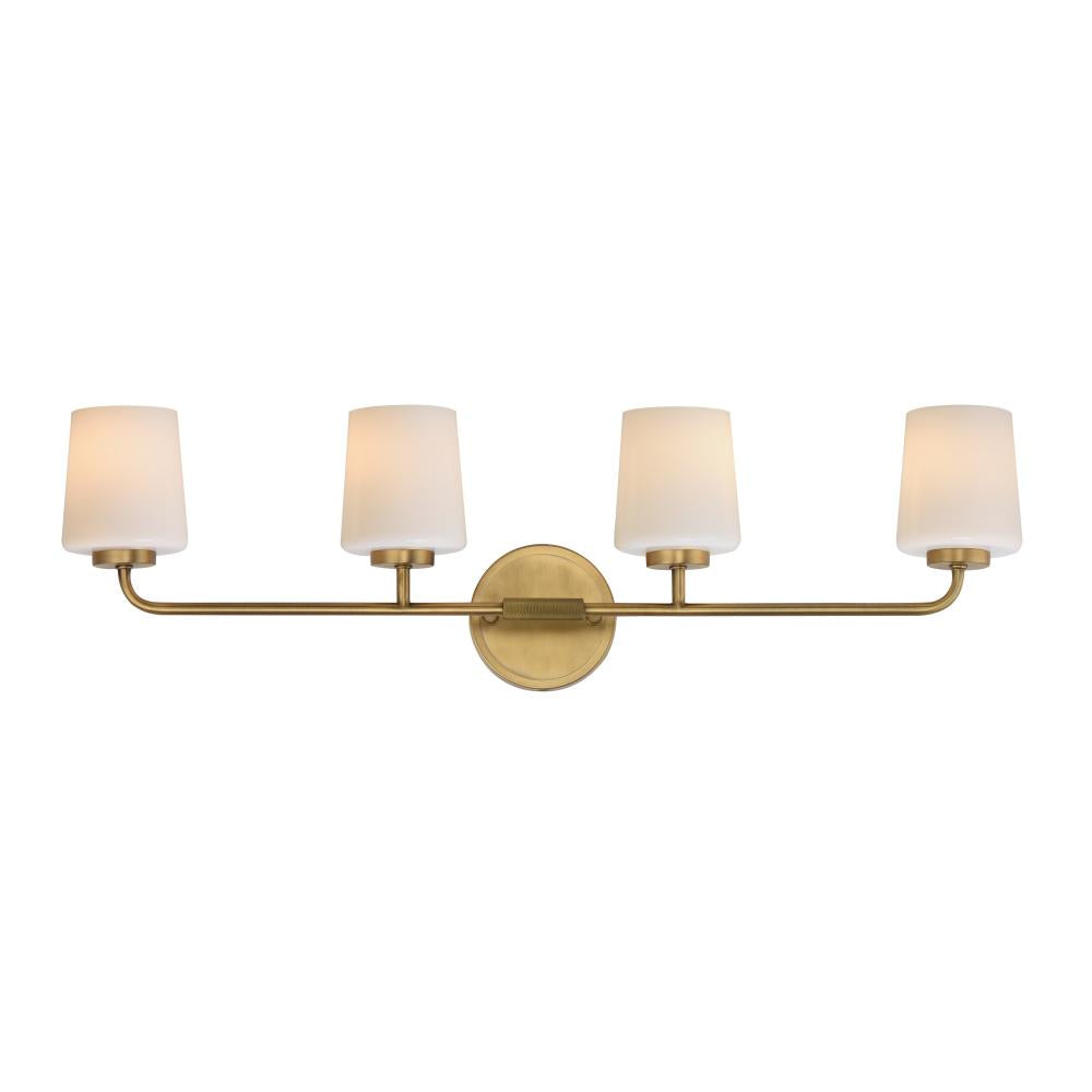 Durham 32.5 Inch Bathroom Vanity - Natural Aged Brass
