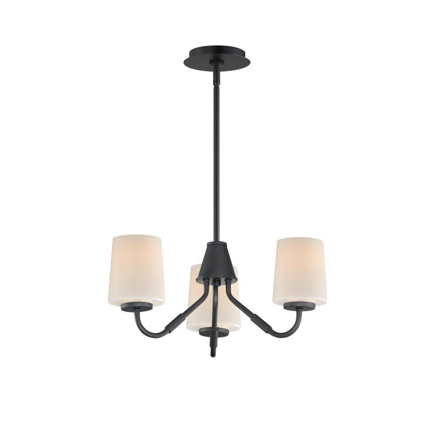 Durham 18.5 Inch Mini Chandelier – Black