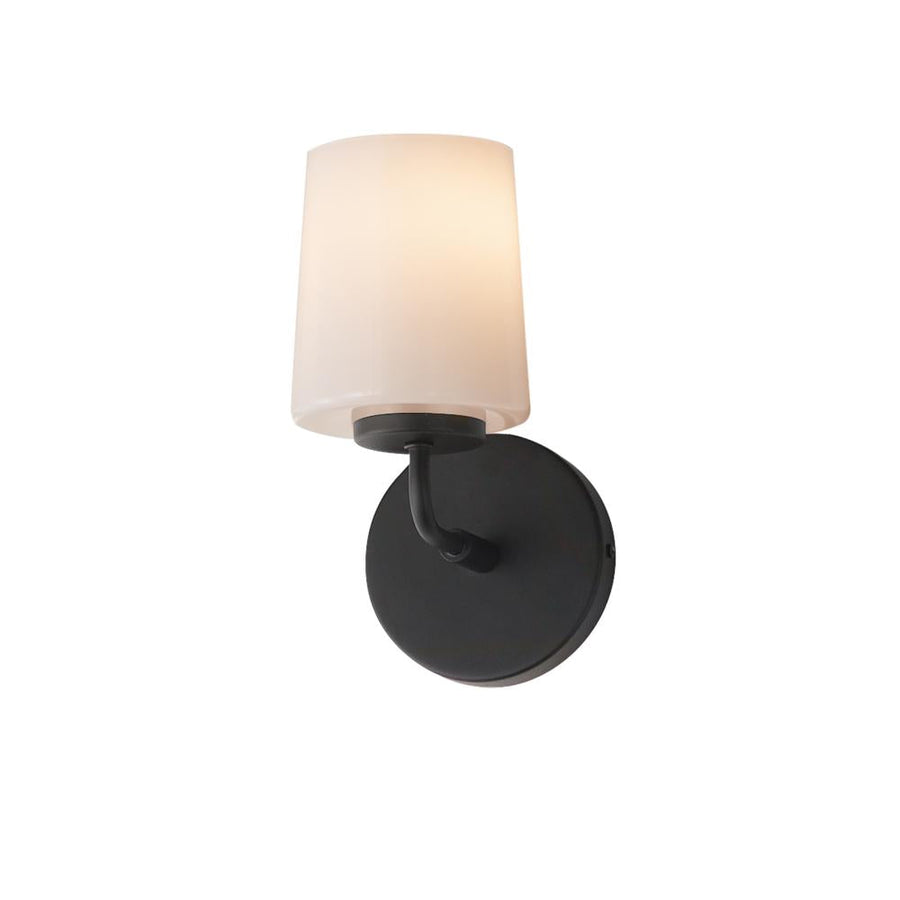 Maxim Lighting 12891WTBK Durham 4.75 Wall Sconce - Black