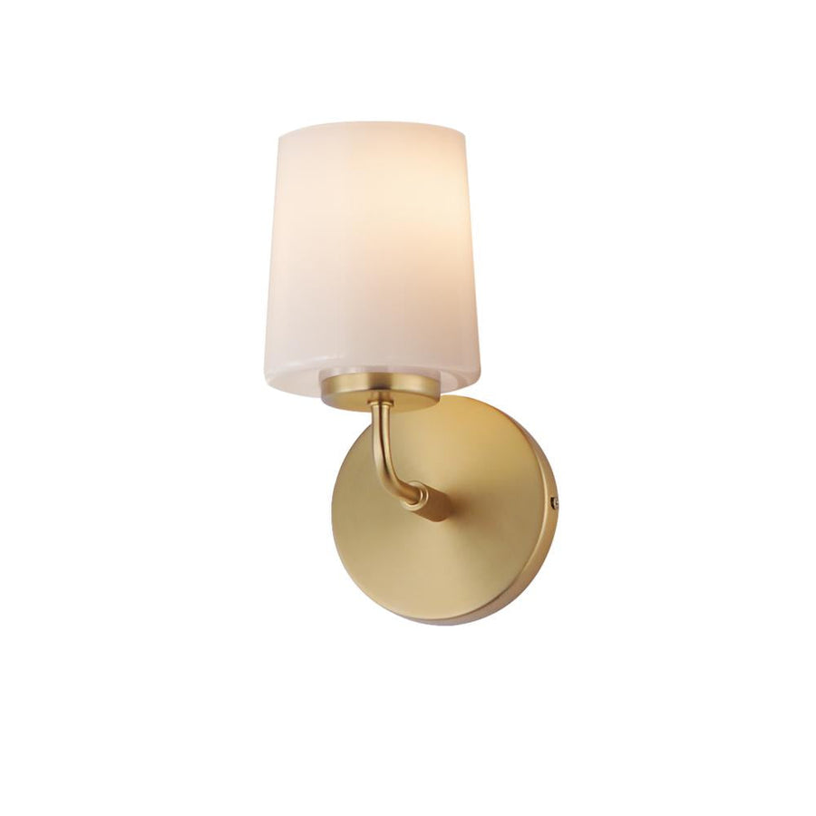 Maxim Lighting 12891WTNAB Durham 4.75 Wall Sconce - Natural Aged Brass