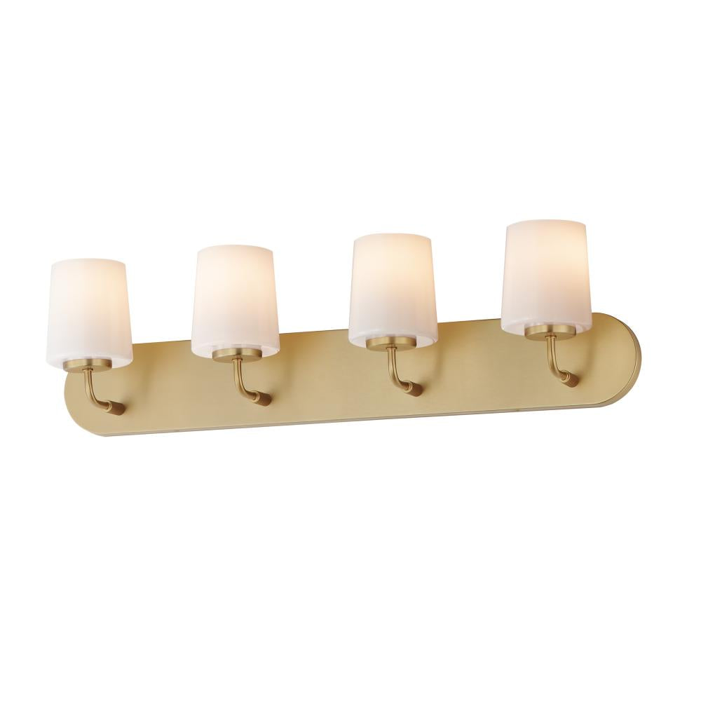 Durham 3 Inch Bathroom Vanity - Natural Aged Brass