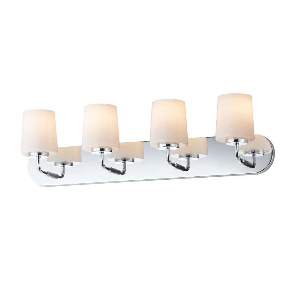 Durham 3 Inch Bathroom Vanity - Polished Chrome