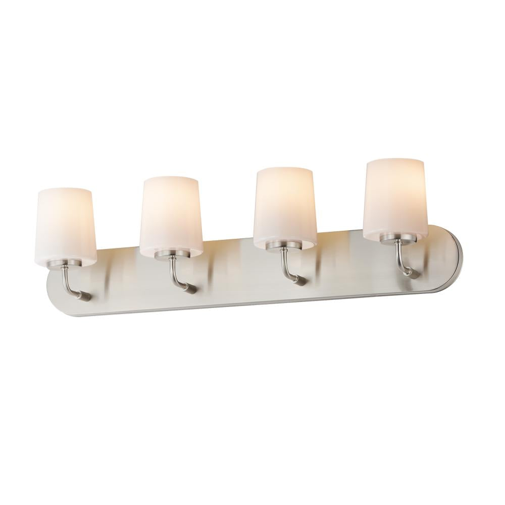 Durham 3 Inch Bathroom Vanity - Satin Nickel
