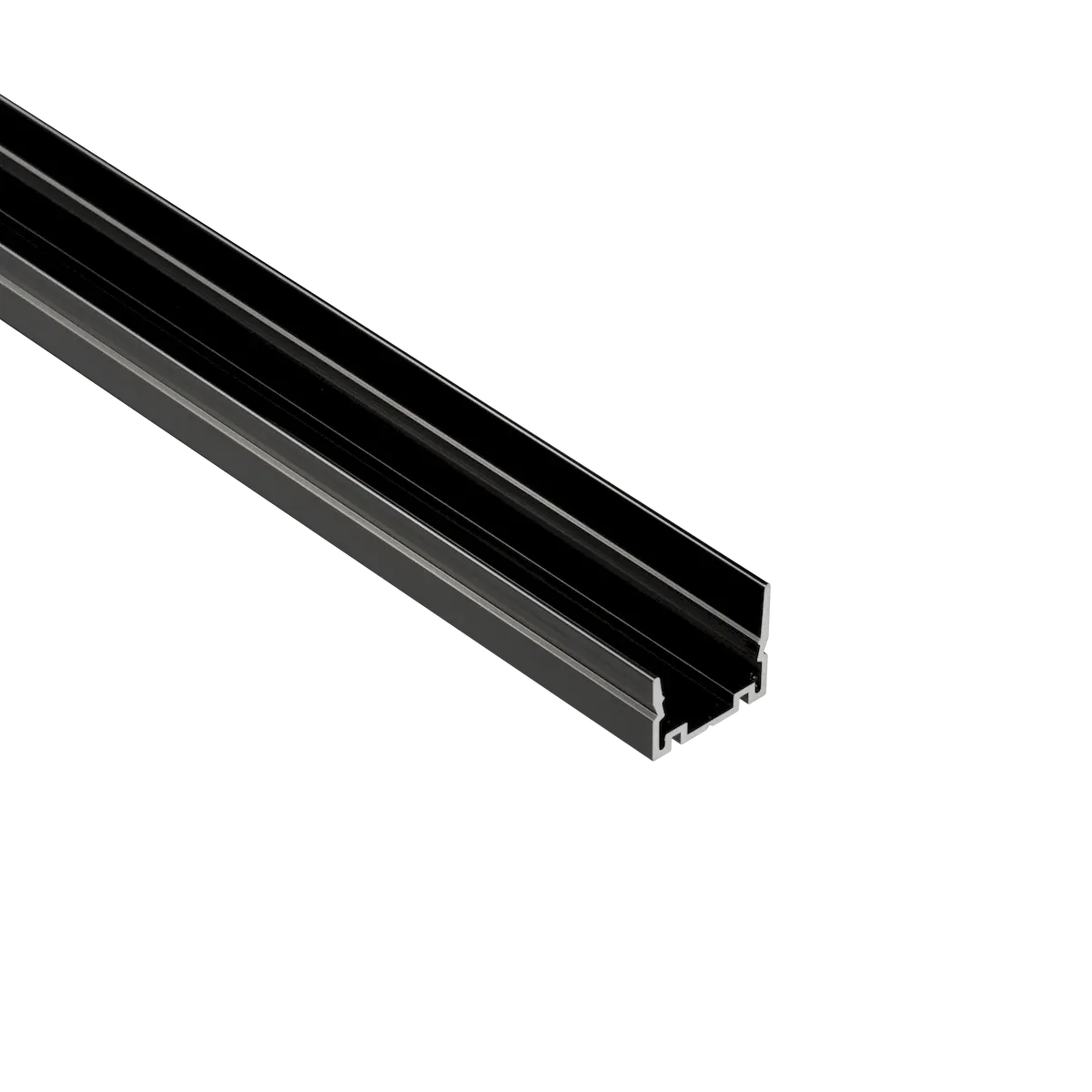 Hybrid 3 12V AC Black Aluminum Sheilded Extrusion 1m
