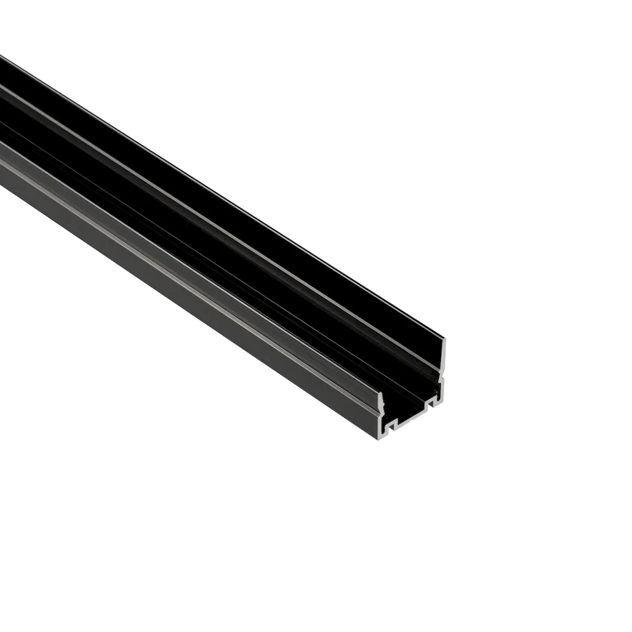 Hybrid 3 12V AC Black Aluminum Sheilded Extrusion 1m