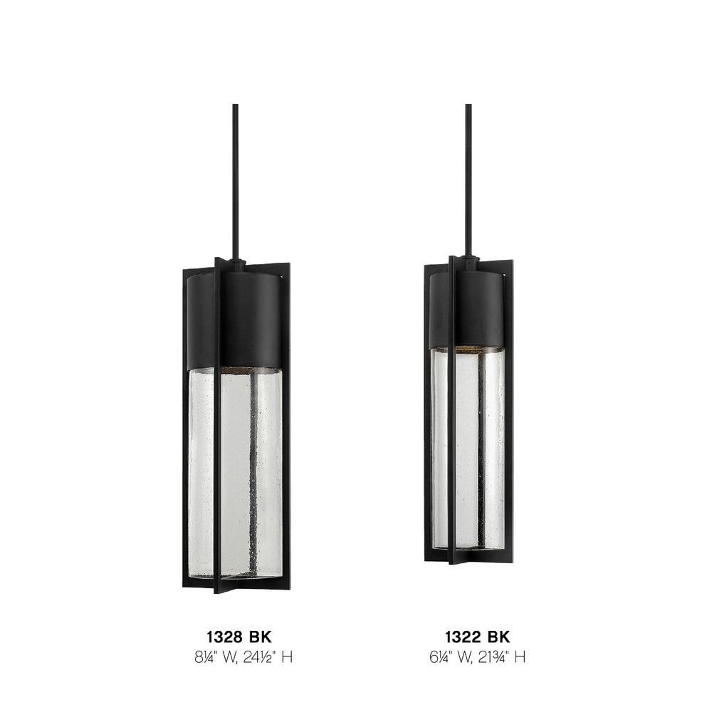 Hinkley Lighting SHELTER 1322BK Pendant Modern - Black