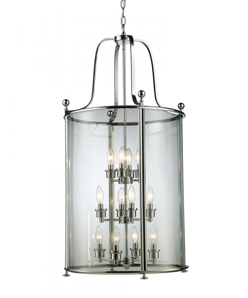 Z-Lite Lighting 134-12 Chandelier Traditional - Chrome