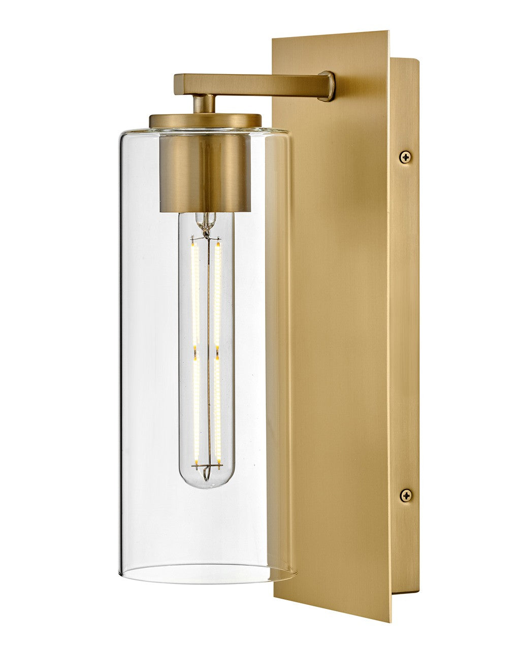 Lark Lane 83370LCB Wall Sconce Light Fixture - Lacquered Brass, Gold (OPEN BOX)