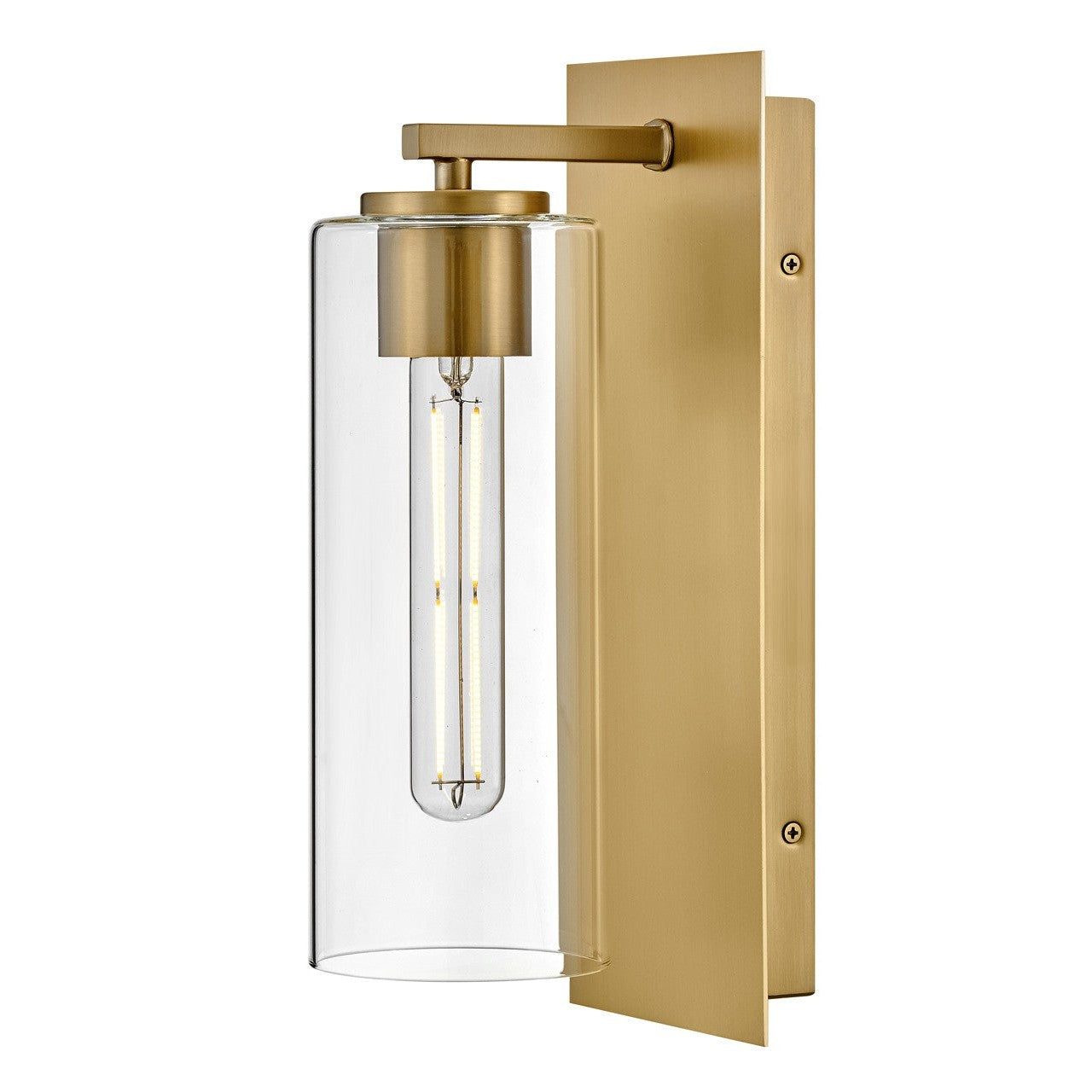 Lark Lane 83370LCB Wall Sconce Light Fixture - Lacquered Brass, Gold (OPEN BOX)