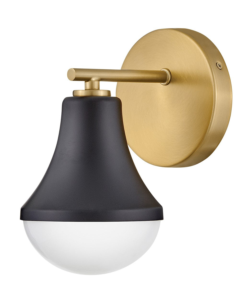 Lark Haddie 85510BK Wall Sconce Light - Black (OPEN BOX)