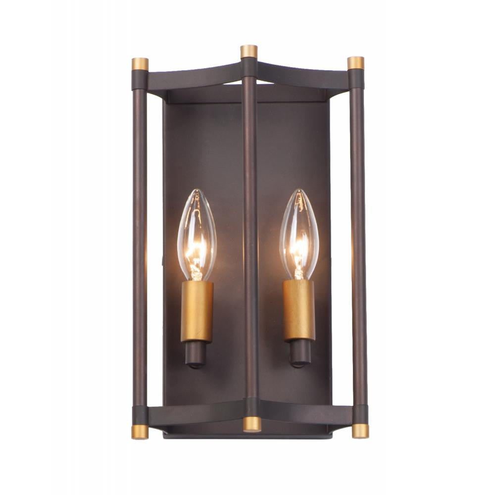 Maxim Lighting WELLINGTON 13599OIAB Sconce Americana - Antique Brass