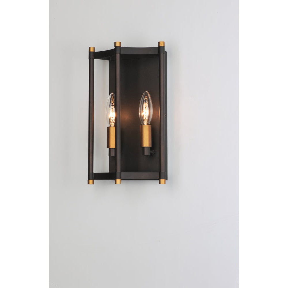 Maxim Lighting WELLINGTON 13599OIAB Sconce Americana - Antique Brass