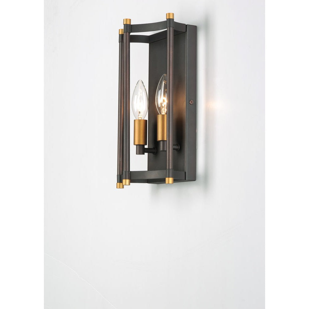 Maxim Lighting WELLINGTON 13599OIAB Sconce Americana - Antique Brass