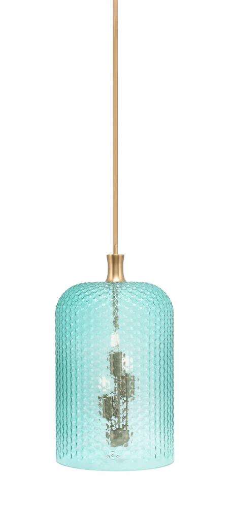 Toltec Company ZOLA 14-NAB-4215 Pendant - Brass