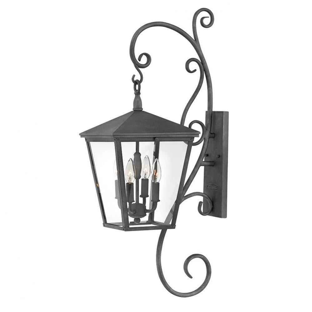 Hinkley Lighting TRELLIS 1436DZ-LL Outdoor Lighting - Aged Zinc