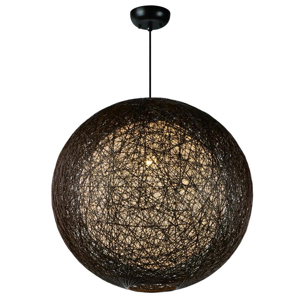 Bali-Outdoor Pendant - Chocolate