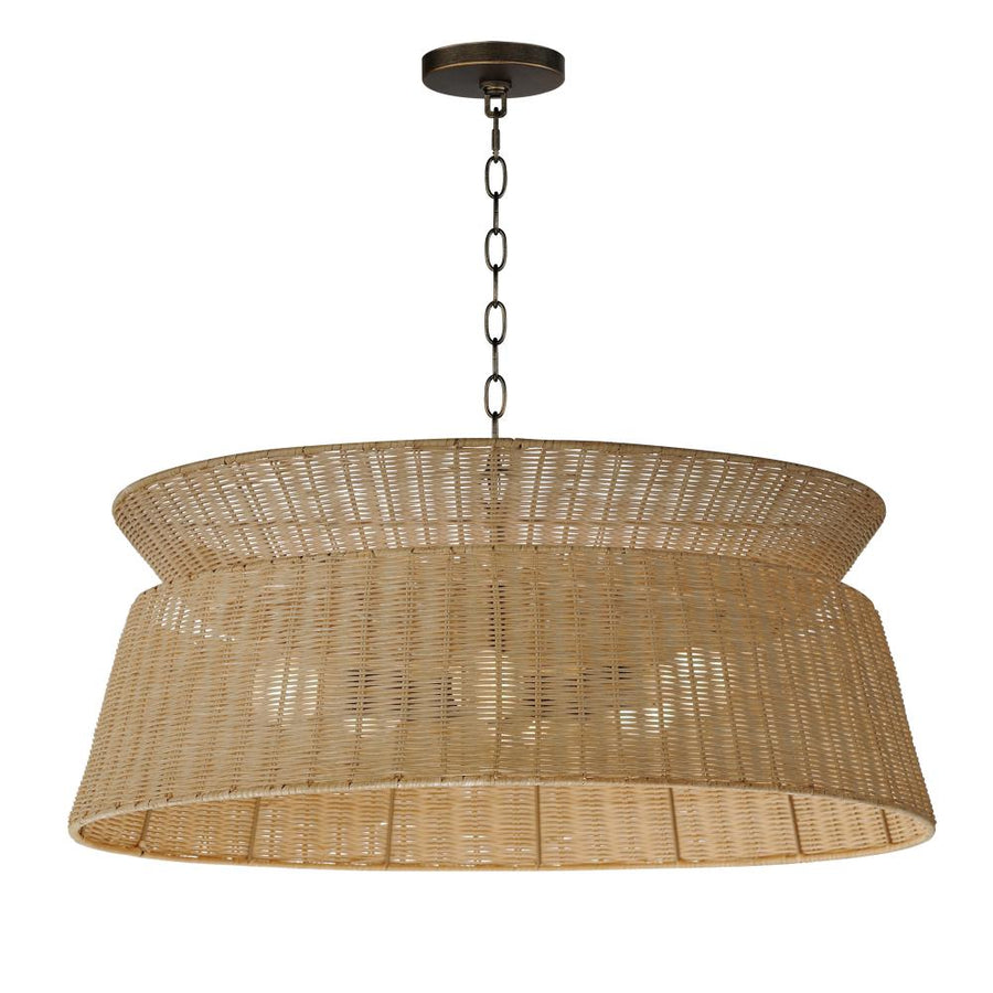 Tulum 28.75 Inch Chandelier – Dark Bronze