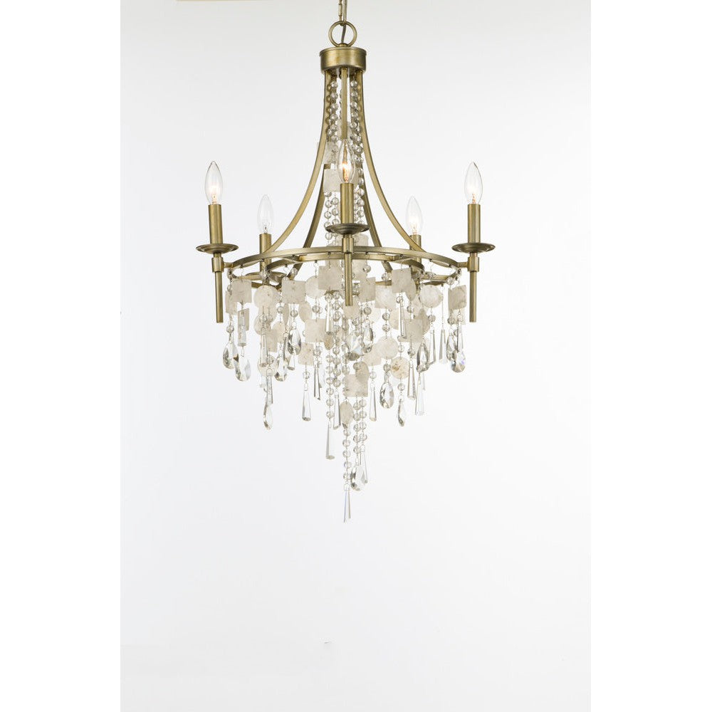 Maxim Lighting CEBU 14425CZGS Chandelier Bohemian - Gold