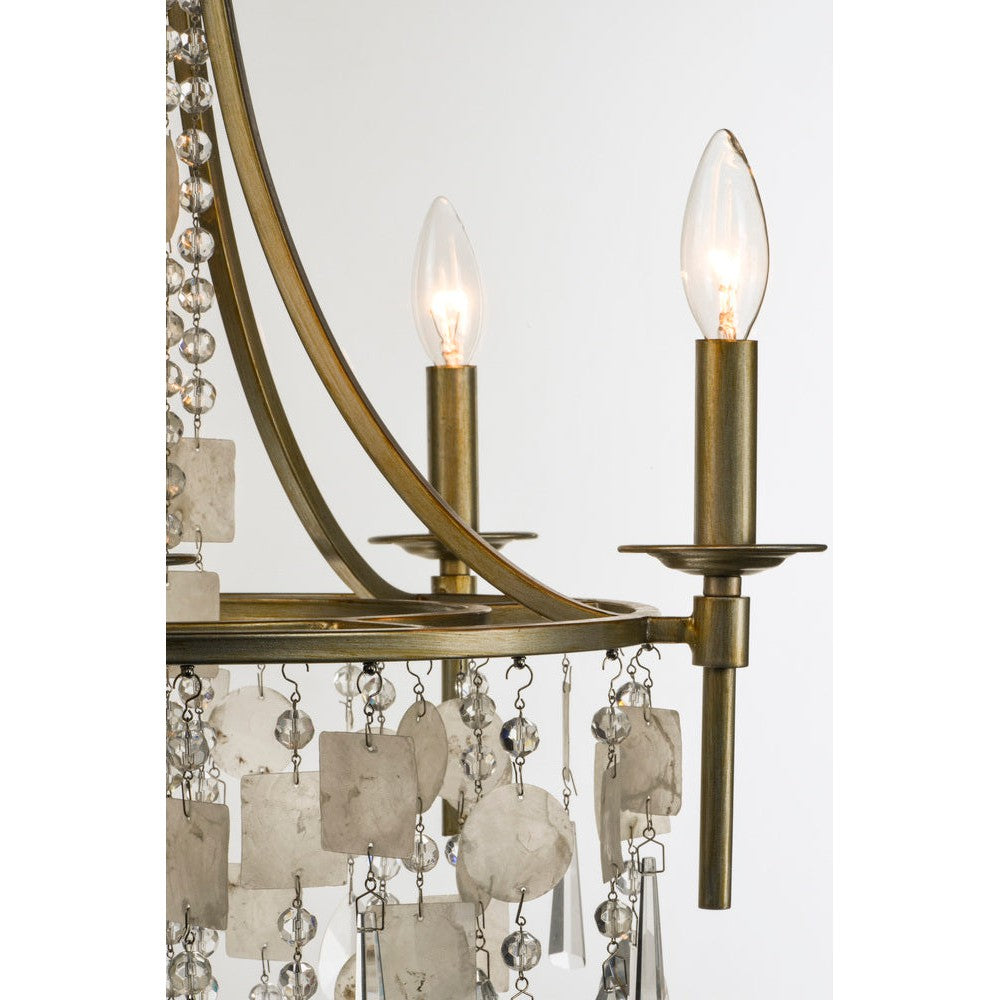 Maxim Lighting CEBU 14425CZGS Chandelier Bohemian - Gold