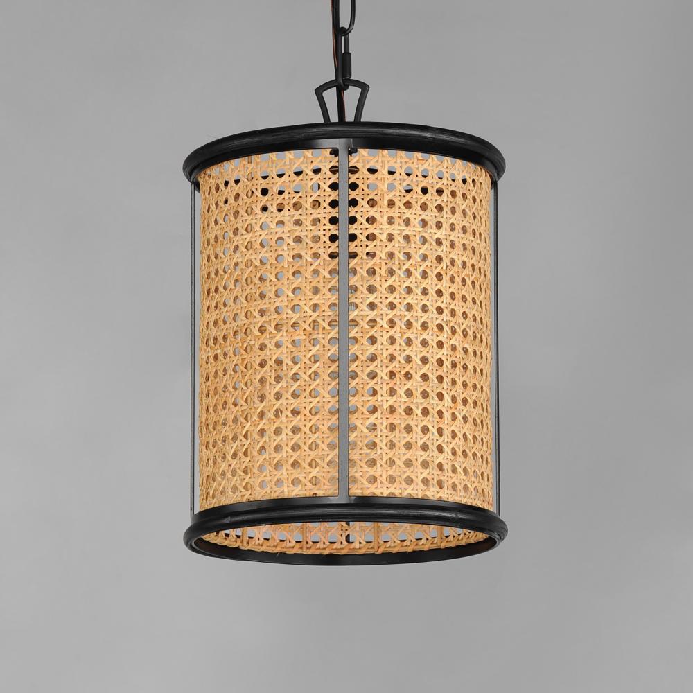 Maxim Lighting CANE 14471NABK Pendant - Black