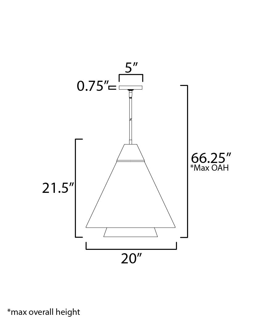 Sumatra-Single Pendant