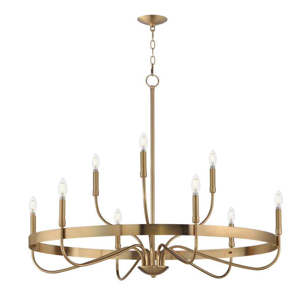 Frankie 39.75 Inch Semi Flush Mount Light – Heritage