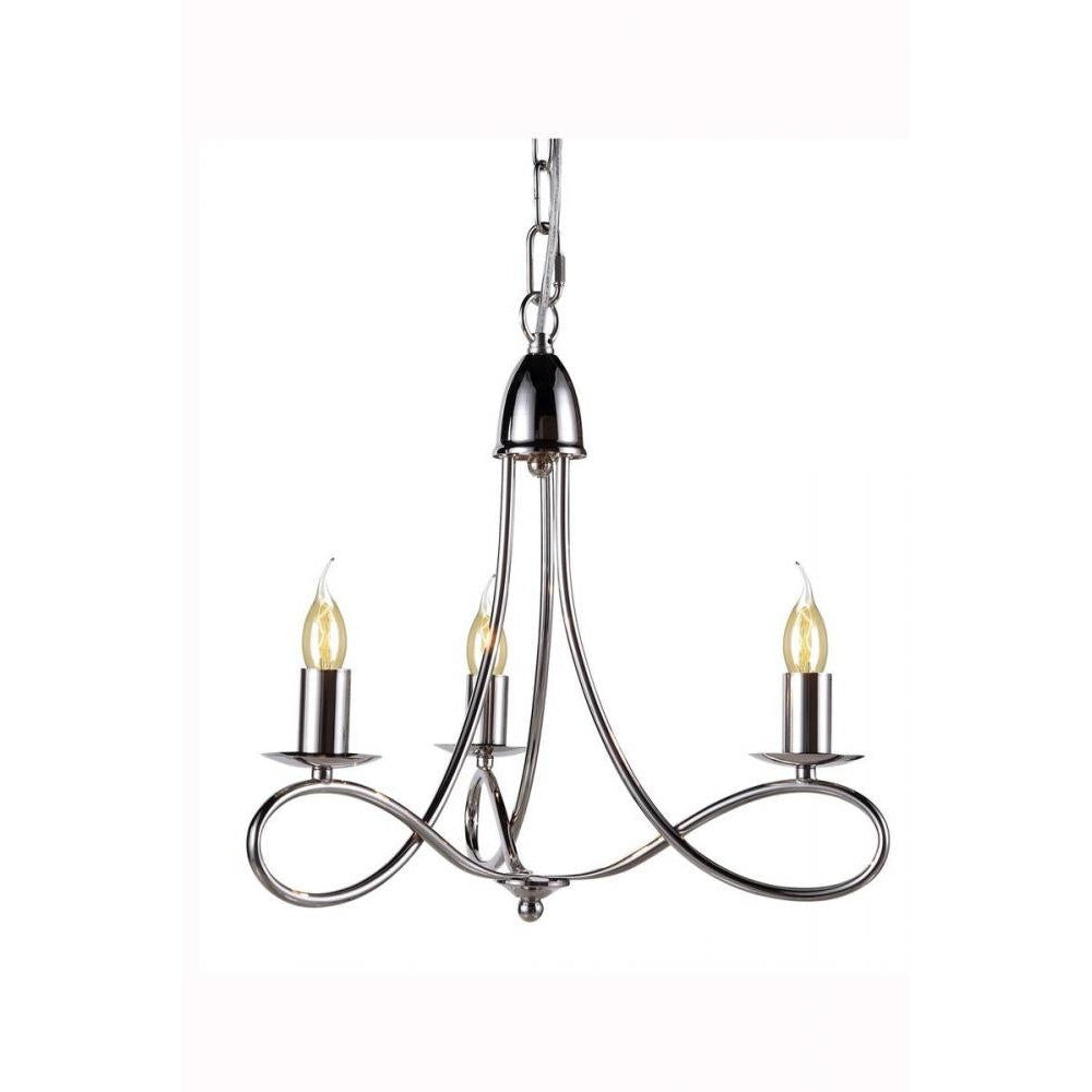 Elegant Lighting LYNDON 1452D18PN Pendant Transitional - Polished Nickel