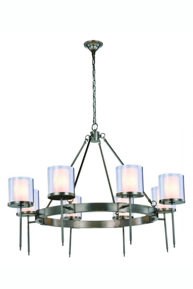 Elegant Lighting BRADFORD 1504G45VN Chandelier Transitional - Vintage Nickel