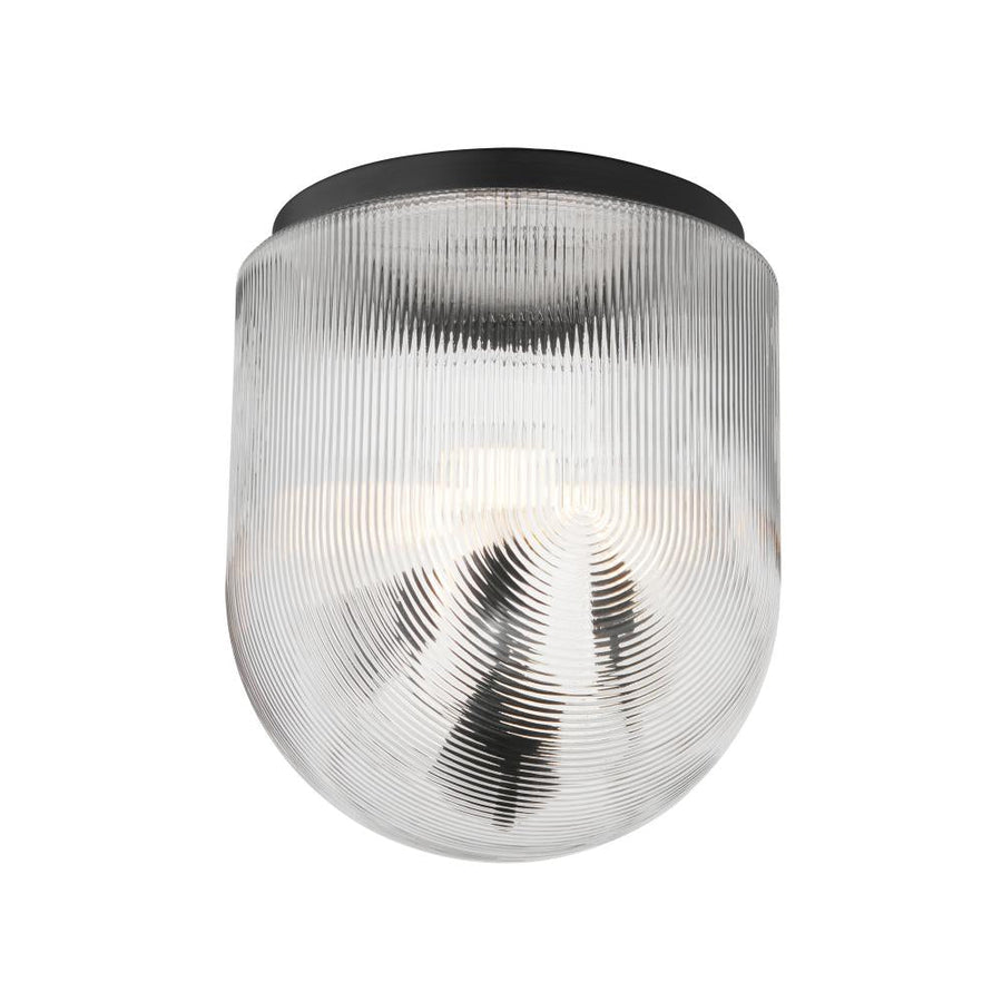 Maxim Lighting 15122CRBK Dune 15.75 Inch Semi Flush Mount Light – Black