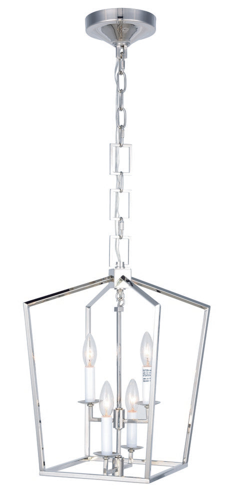 Elegant Lighting DENMARK 1512D17PN Pendant Transitional - Nickel