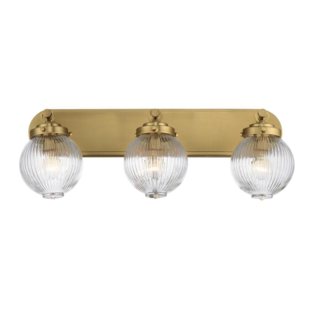 Kasbah 25.5 Inch Bathroom Vanity - Satin Brass