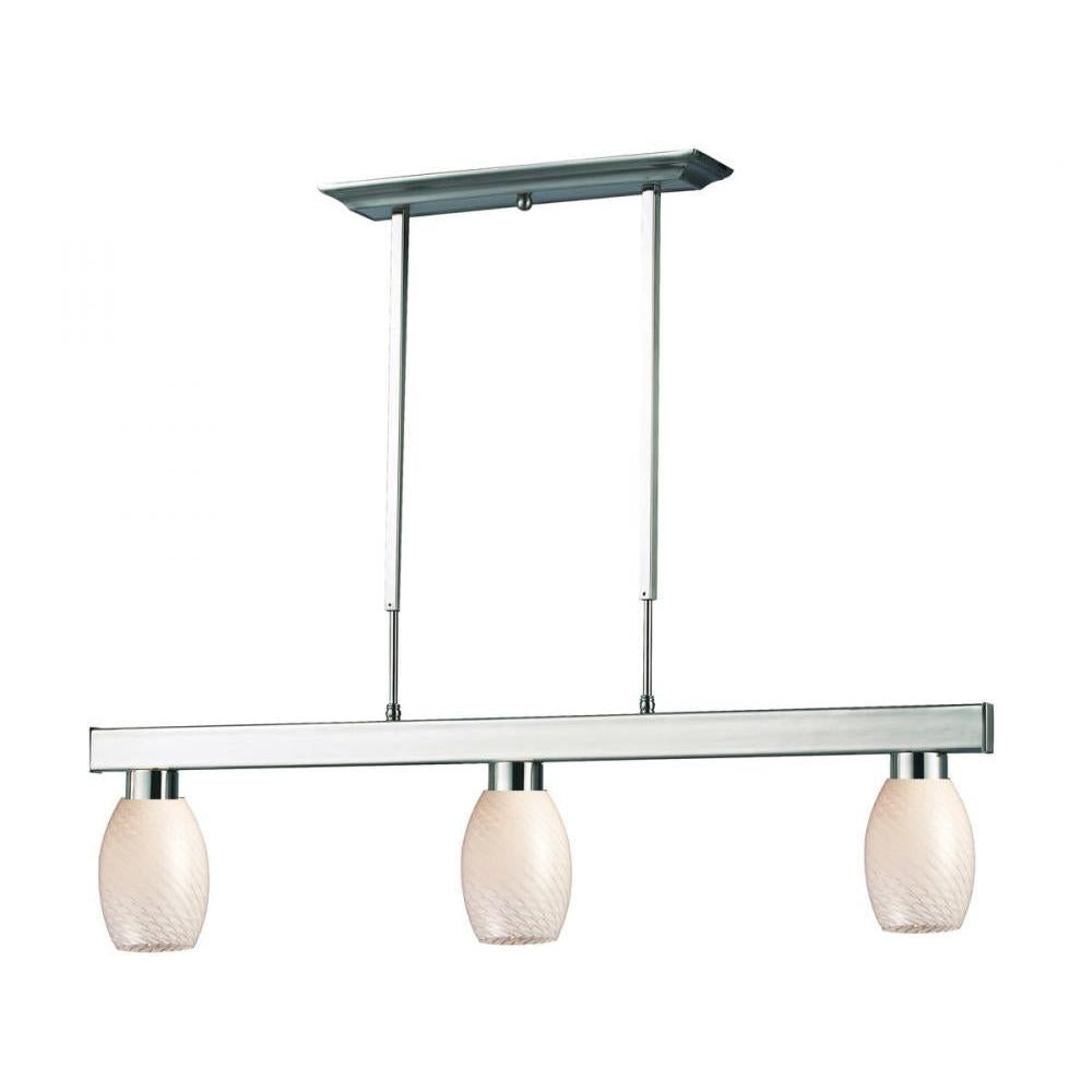 3 Light Billiard Table Light -White