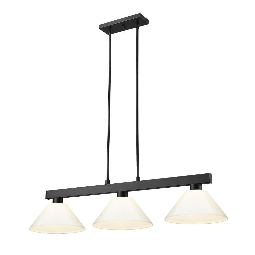 3 Light Billiard Table Light -White