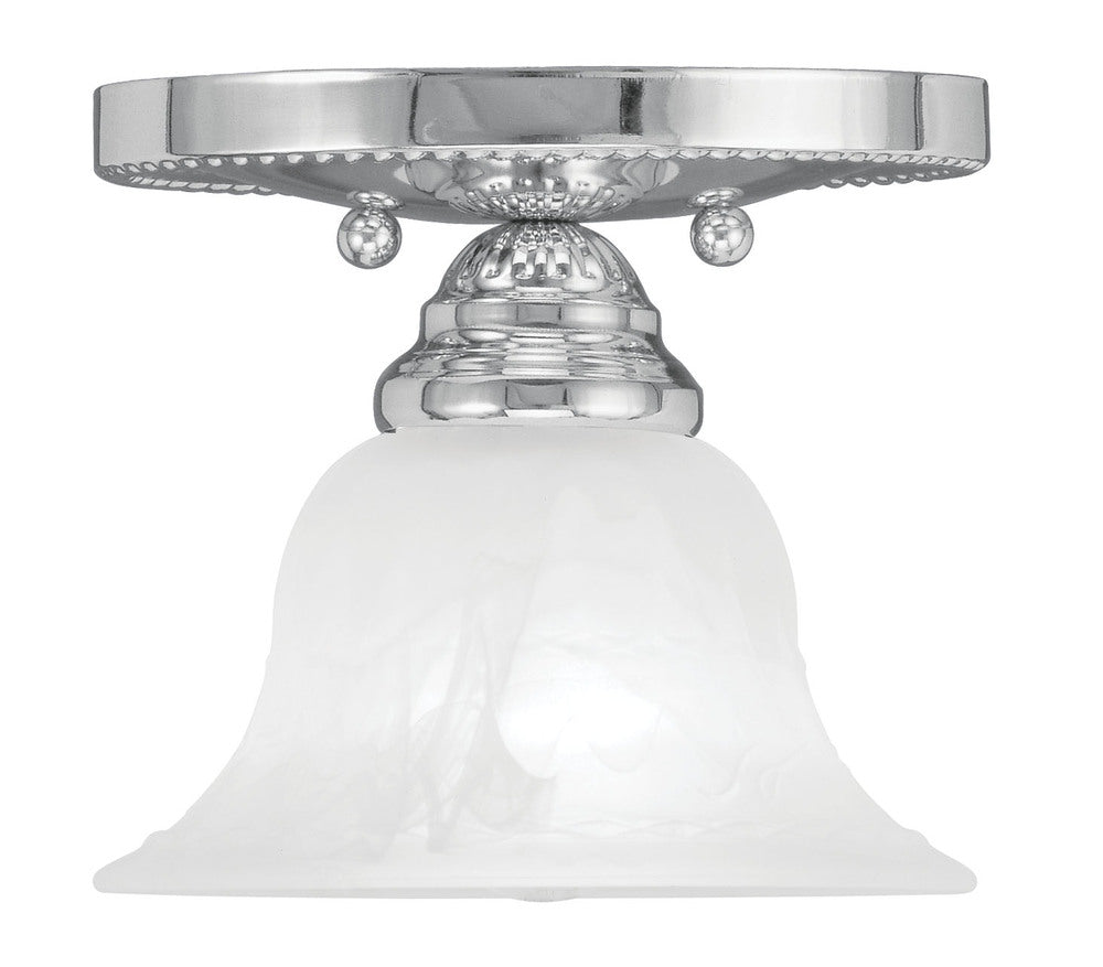 Livex Lighting EDGEMONT 1530-05 Flush Mount Contemporary - Polished Chrome