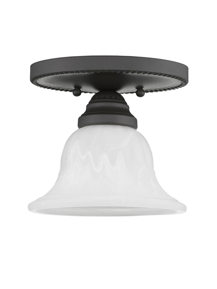 Livex Lighting EDGEMONT 1530-07 Flush Mount Contemporary - Bronze